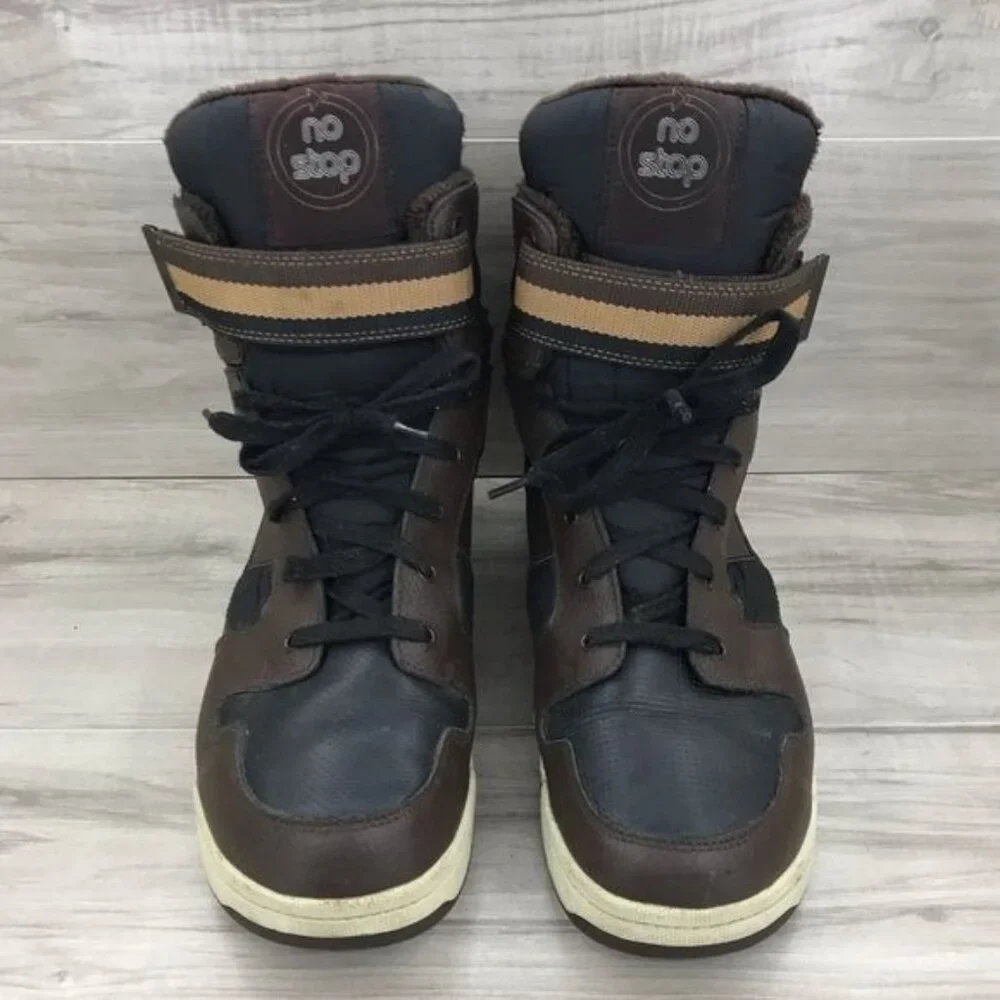 Tecnica Boots Men's 12.5 Brown Leather Sneaker Winter Snow